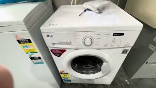 TESTING A LG WASHING MACHINE testing lgwashingmachines homeappliances [upl. by Akinahs832]