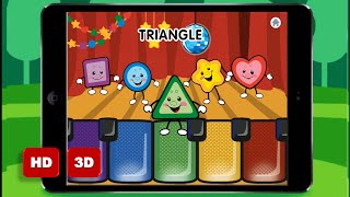 Laugh amp Learn™ Shapes amp Colors Music Show for Baby By FisherPrice Free iPad App toddlers [upl. by Ahtnammas]