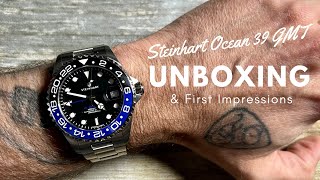 Steinhart Ocean 39 GMT Classic Unboxing [upl. by Talley]