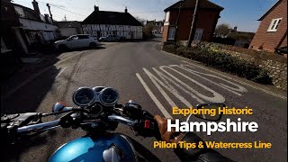 Exploring Historic Hampshire Towns Pillion Riding Tips And The Watercress Line [upl. by Lewanna]