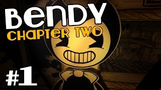 Bendy Chapter 2  quotThe Old Song  Act 1quot  Bendy and the Ink Machine Gameplay [upl. by Betsey]