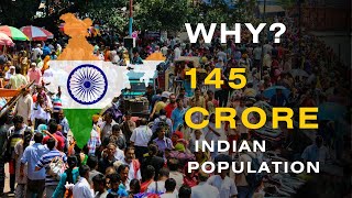 Why is India so populated  भारत इतना अधिक जनसंख्या वाला क्यों है   population of India [upl. by Clarisa]