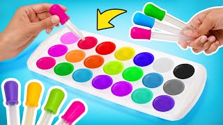 How To Turn 5 Primary Colors Into 16 New Colors  Artsy Life Hacks [upl. by Upali]