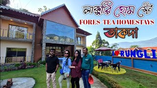 TAKDAH RUNGLI FORESTEA HOMESTAYS  Experience a luxury and peaceful stay at north bengal offbeat [upl. by Ahsikad]