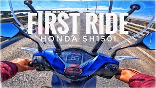 2024 Honda SH150i  Why Did I Choose This Scooter First Ride Impressions [upl. by Frey]