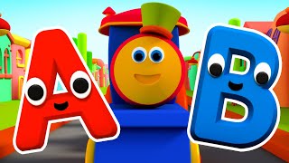 Alphabets Train Learn Abc with Bob and Educational Video for Babies [upl. by Ninos]