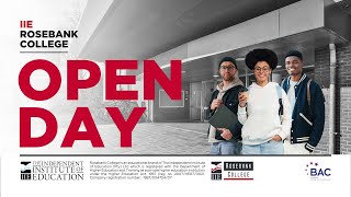 IIE Rosebank College Open Day  September 2024 [upl. by Malanie]