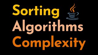 Sorting Algorithms Time and Space Complexity  Sorting Algorithms  BigO  Geekific [upl. by Iosep]