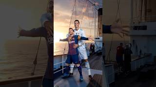 Messi and Ronaldo survive the Titanic 🤯 [upl. by Ita]