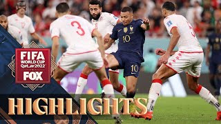 Tunisia vs France Highlights  2022 FIFA World Cup [upl. by Warms]