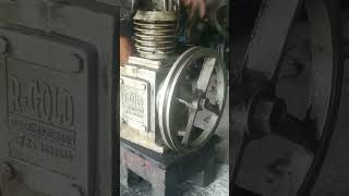 Air Compressor machine Ring uninstall of 4hp engine [upl. by Hteb667]