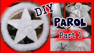 How To Make A Traditional Parol Part 1  Filipino Christmas Lantern  Part 1 of 3 [upl. by Aihsas]