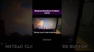 The Windows Shutdown problem pcgaming joke windows10 [upl. by Saref]