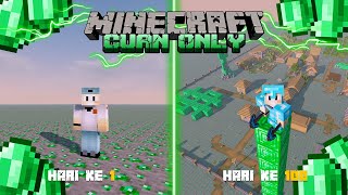 100 Hari di Minecraft Tapi CUAN ONLY💲💲 Emerald Only [upl. by Yvi]