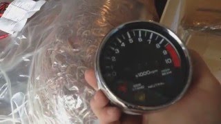 Honda NighthawkUniversal Tachometer Replacement Pt1 [upl. by Giffy]