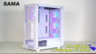 SAMA PC Case 205A White [upl. by Misa]