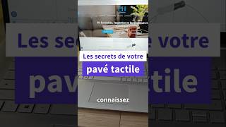 Connaissezvous les secrets cachés de votre pavé tactile  😱😱 shorts astuce ordinateur pc [upl. by Enal]