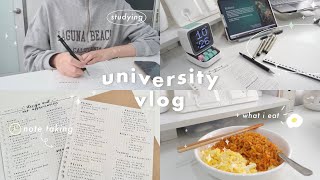 university vlog ☕online classes study vlog food ft idenati [upl. by Nurav476]