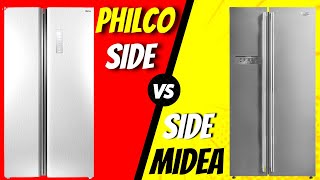 PHILCO ou MIDEA  QUAL A SIDE BY SIDE IDEAL E O QUE VALE MAIS ESPAÇO OU ECONOMIA [upl. by Aihsem758]