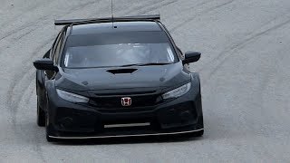 Meet New Widebody Honda Civic Type R For 2018 BTCC [upl. by Ylak]