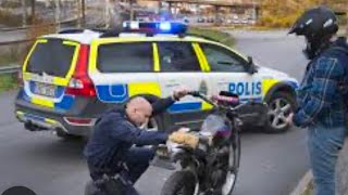 Moped i gävle snutjag [upl. by Newberry]