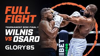 GLORY 85 Tariq Osaro vs Jahfarr Wilnis  Full Fight [upl. by Aciret895]