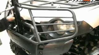 ATV plow install Mibar PowerLift amp Kimpex plowwmv [upl. by Bradly]