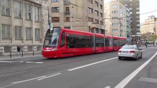 Trams in BratislavaBratislavské električky 2342016 [upl. by Nevet]