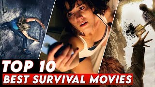 Top 10 Best SURVIVAL Movies in Hindi dubbed  MovieLoop [upl. by Nosneb]