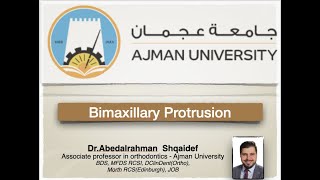 Bimaxillary protrusion [upl. by Kalman165]