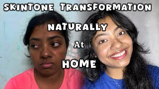 Skintone Transformation naturally at home [upl. by Inalej]