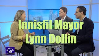 Innisfil Mayor Lynn Dollin talks about quotThe Orbitquot proposal [upl. by Maible704]