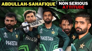 ABDULLAH SHAFIQUE non Series Attitude  Replacement by ImamulHaq  Mr Rumi [upl. by Seidule150]