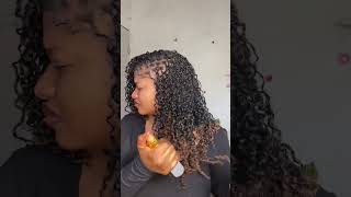 Passion twistbraidsniseyo hairpassion twist braidshairinfluencercrochet hairstylesmicro twist [upl. by Rogerg]