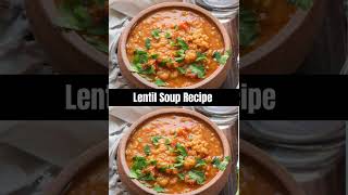 Lentil Soup Recipe LentilSoup shorts food lentilsoup soup recipe [upl. by Llemar]