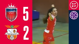 Resumen PrimeraIberdrolaFS  Atlético Navalcarnero 52 Viaxes Amarelle  Jornada 10 [upl. by Batchelor]