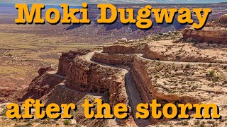 Moki Dugway after the storm [upl. by Cita]