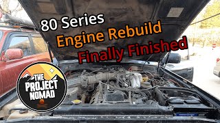 Finally Finishing a Head Gasket Replacement  80 Series Land Cruiser [upl. by Ahsiuqat285]