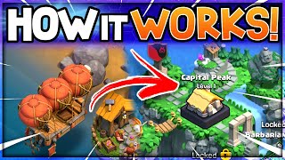 NEW Clan Capital Update Basics Explained Clash of Clans [upl. by Earazed44]