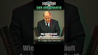 Der WEG der DIPLOMATIE 🤓 gysi ukraine russland deutschland krieg politik diplomatie [upl. by Heiney]