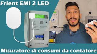 Il nuovo misuratore Frient di consumi elettrici da contatore per la smarthome [upl. by Drofdarb348]