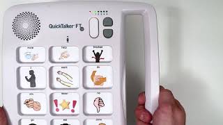 Getting Started With The AbleNet QuickTalker FeatherTouch 7 12 and 23 Speech Devices [upl. by Narib]