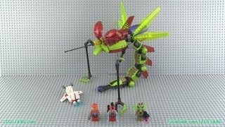 LEGO Galaxy Squad Hive Crawler 70708 set review [upl. by Odnala]