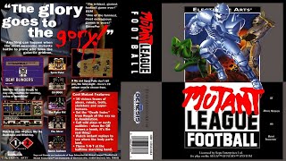 Lineup 3 Mutant League Football SEGA Mega DriveGenesis Music [upl. by Hermes]