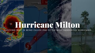 Hurricane Milton 🌀 can we survive this storm [upl. by Leissam]