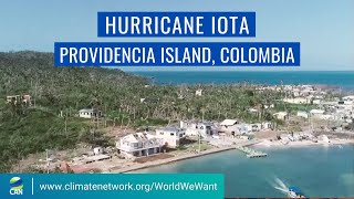 Hurricane Iota  Providencia Island Colombia  WorldWeWant [upl. by Noyr]