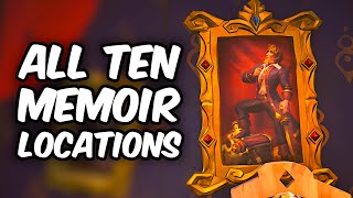 All Memoir Locations In The Quest For Guybrush Sea Of Thieves Tall Tale Guide [upl. by Bauer]