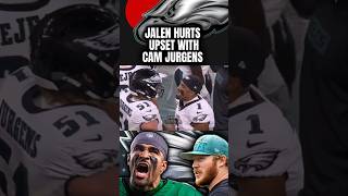 Jalen Hurts quotUPSETquot with CAM Jurgens after turnover vs Green Bay Packers [upl. by Sadick491]