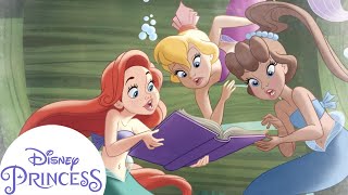 Disney Princess 5 Minute Stories  Ariel Makes Waves  Disney Princess Club [upl. by Rosco]