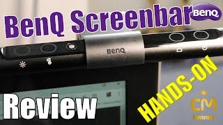 BenQ ScreenBar eReading lamp AR17 Test  Handson Deutsch [upl. by Eiahpets]